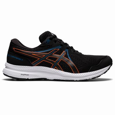 Férfi Asics Gel-Contend 7 Futócipő AS1809562 Fekete/Arany Narancssárga